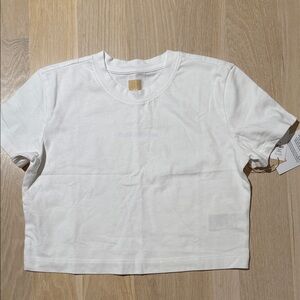 Gap x Beis cropped tee